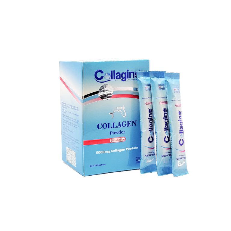 پودر کلاژن کلاژینو | 30 بسته (ساشه) 5 گرمی - جوانسازی پوست