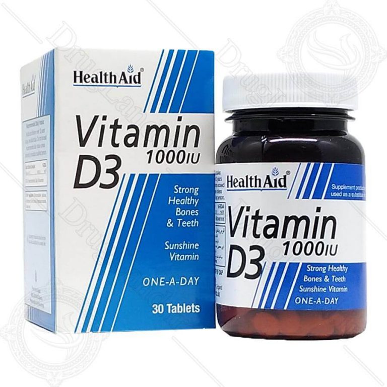 قرص ویتامین d3 هلث اید 30 عددی