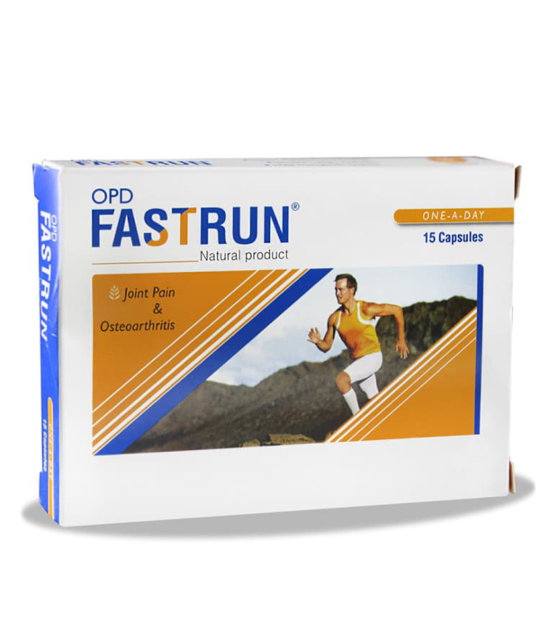 قرص fast run (فست ران) او پی دی فارما | 15 عدد کپسول