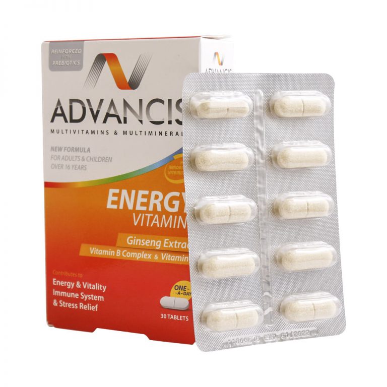 قرص انرژی ویتامینز ادونسیس دراگ لند