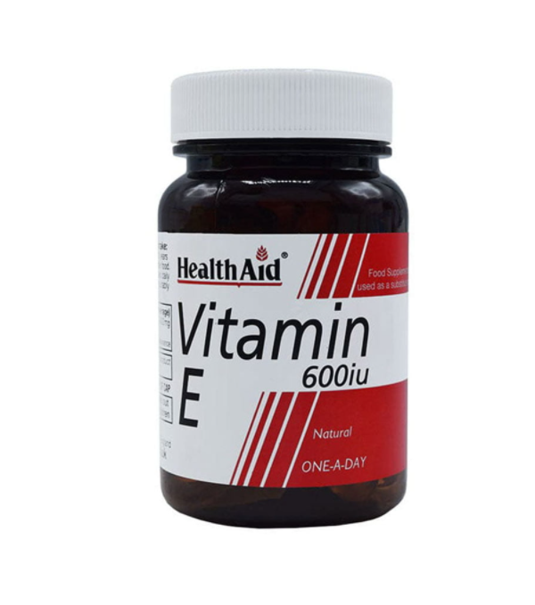 ویتامین ای 600 واحدی هلث اید بسته 30 عددی