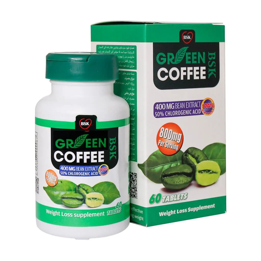 قرص قهوه سبز BSK، یکی از بهترین محصولات در این زمینه