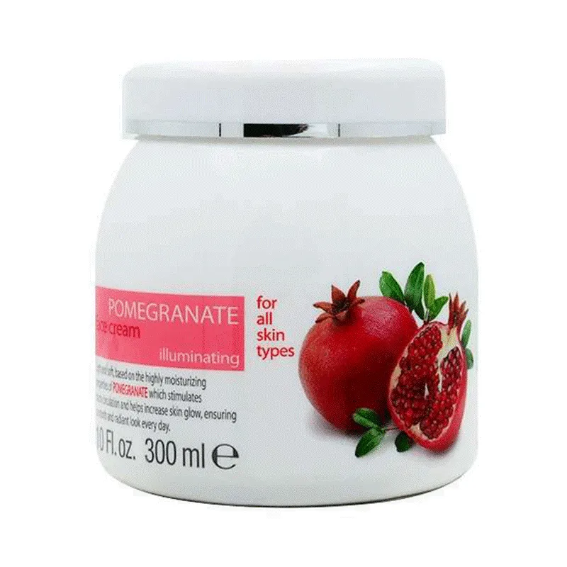 کرم صورت آبرسان و شفاف کننده کلیون مدل Pomegranate Juice Face Cream