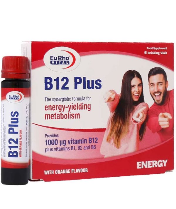 ویال خوراکی ویتامین B12 پلاس یوروویتال